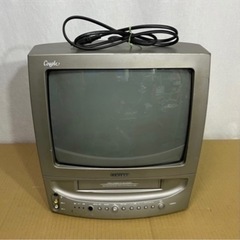 SAMSUNG VHSレコーダー内蔵 カラーテレビ 14型