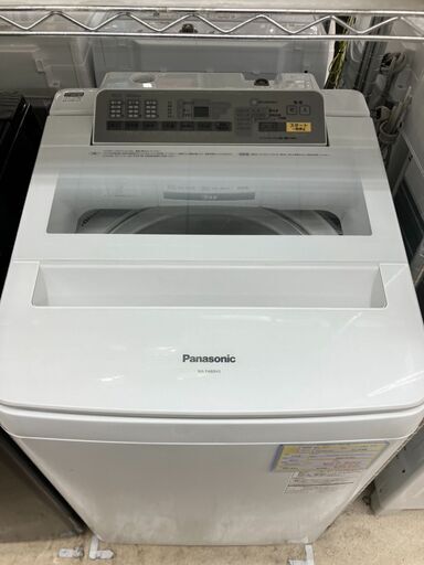 値下げいたしました！Panasonic 8kg洗濯機パナソニック NA-FA80H34617