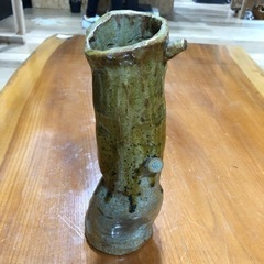【ネット決済】オシャレ‼︎   木片型　花瓶　壺　置物　インテリ...
