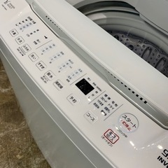 札幌市内無料配送 美品 22年製 YAMADA ヤマダセレクト 9kg インバータ洗濯