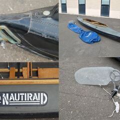 ノーティレイ 組立式 木製 2人乗り シーカヤック カヌー フランス製 全長5ｍ フォールディングカヤック NAUTIRAID 札幌市 清田区 平岡