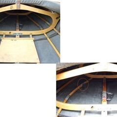 ノーティレイ 組立式 木製 2人乗り シーカヤック カヌー フランス製 全長5ｍ フォールディングカヤック NAUTIRAID 札幌市 清田区 平岡