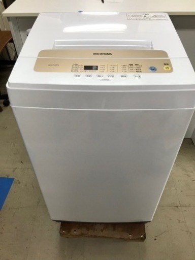 取引場所　南観音　K 2209-315 アイリスオーヤマ　5.0kg洗濯機　2021年製　IAW-T502EN
