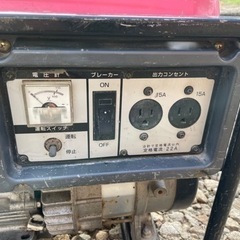 新ダイワEGR2600 発電機　大容量　動作確認及び整備済み