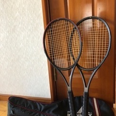 テニスラケット2本セット！ケース付き。