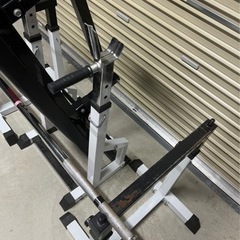 アイロテック ベンチプレス台 セーフティバー 180cmバー