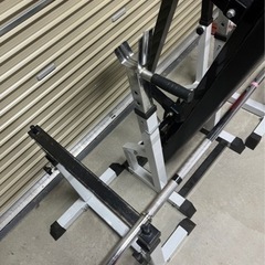 アイロテック ベンチプレス台 セーフティバー 180cmバー