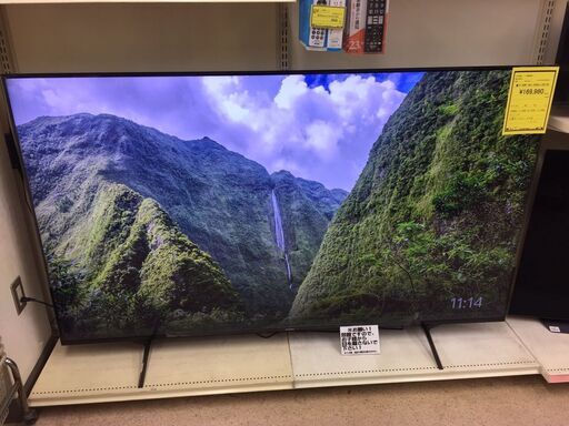 ※販売済【240】75V型4K液晶テレビ SONY BRAVIA 2021年製 XRJ-75X90J