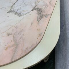 【NOVAPLAK】 ノバパルク イタリア 最高峰 ルイ15世 ロココ様式 木彫装飾 ダイニングテーブル クラシック 猫脚 アンティーク 金彩