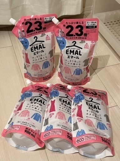 エマール　詰め替え特大×5袋