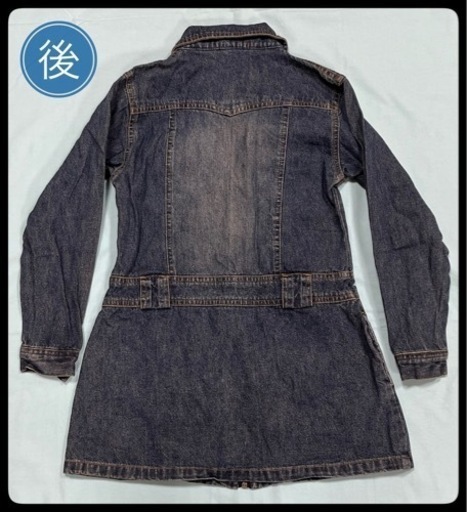 デニムワンピースサイズ130子供服キッズ服シャツワンピース女の子 Shop K うるまの家具の中古あげます 譲ります ジモティーで不用品の処分