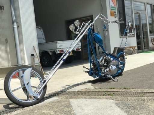 フルカスタムドラックスター400　250登録変更公認済み　チョッパー　ハーレー仕様