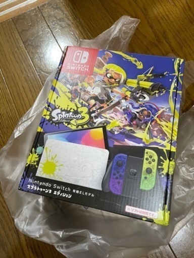 ニンテンドースイッチ　有機el スプラトゥーン3モデル