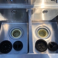 ⭐︎中古品　タニコー　2槽シンク　900×600×800mm  厨房用品⭐︎