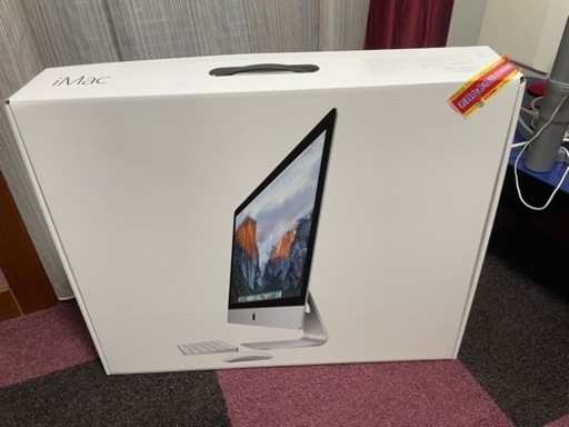 iMac27インチ Retina 5K 2015年モデル 箱付き