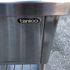 ⭐︎中古品　タニコー　2槽シンク　1200×600×800mm  厨房用品⭐︎