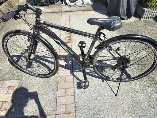自転車（クロスバイク）サイズ:700C型  AE CRB700DX ASPEN ブラック 2131