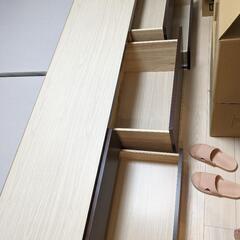 交渉可!　dixy チェストベッド　ダッブル　美品　収納