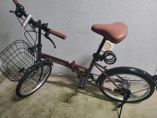 折り畳み自転車　ほぼ新品