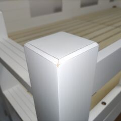 高耐荷重　木製　ロフトベッド　Ｇ☆ＳＯＬＩＤ　139cm　ロング　