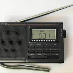 【地震災害にラジオ】ELPA ER-21T-N（AM、FM、短波...