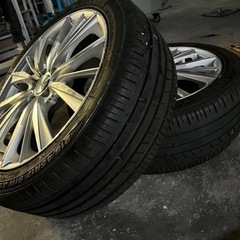 17インチホイール付き夏タイヤ WEDS レオニスVX 215/45R17 4本