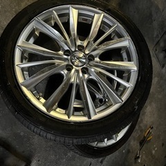 17インチホイール付き夏タイヤ WEDS レオニスVX 215/45R17 4本