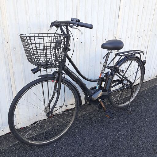 R4139 電動アシスト自転車　2017年ヤマハ　PAS Ami　充電器　バッテリー　鍵1本付き　電動自転車