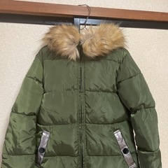 【ネット決済】中綿コート　カーキ　2XL