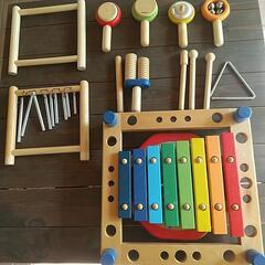 木製楽器、幼児用中古品🥁🎹🎷🎶🎸