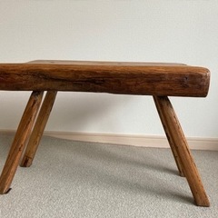 フランスアンティーク　スツール　飾り台