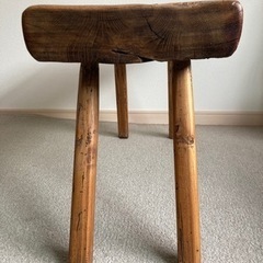 フランスアンティーク　スツール　飾り台