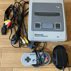 スーファミ本体　付属品　ソフト