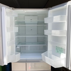 【RKGRE-971】特価！Panasonic/501L/フレンチドア冷凍冷蔵庫/6ドア/NR-F502V/中古品/2017年製/当社より近隣無料配達！ RKGRE-971】特価！Panasonic/501L/フレンチドア冷凍冷蔵庫/6ドア/NR