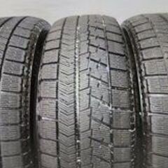 BS BLIZZAK VRX 215/60R16 16インチ スタッドレス 4本 2019年製 クラウンロイヤル ティアナ ヴェゼル マークX等　(TC622) クレジットカード QRコード決済可能