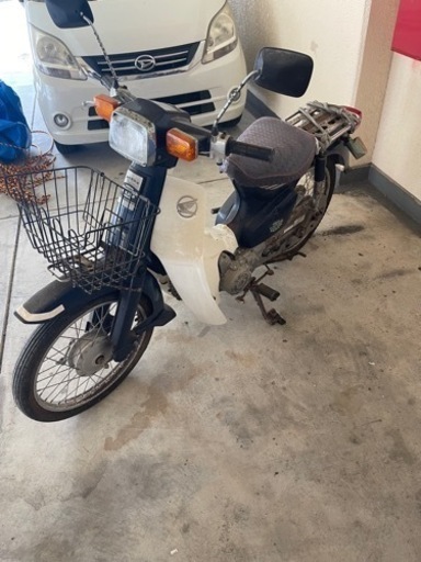 9/16 値下げ　スーパーカブ　カスタム70 低走行　7500km 現状　不動