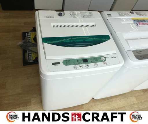 ヤマダ　洗濯機　YWM-T45G1　2019年式　4.5ｋｇ　中古品　【ハンズクラフト宜野湾店】