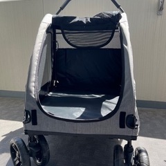 『商談中『ほぼ新品』ペットカート　ペットバギー　大型犬　多頭犬用