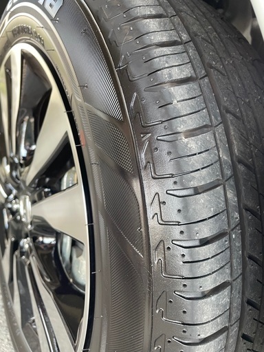 タイヤ、ホイール シャトルGP7 純正アルミ15インチ
