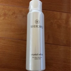 SHIRORU クリスタルホイップ 洗顔料 120g