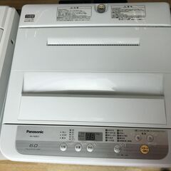 パナソニック NA-F60B12 洗濯機 2019年式 6kg 中古品 【ハンズ