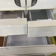 リサイクルショップどりーむ天保山店 No19 6ドア冷蔵庫 日立 2008年製