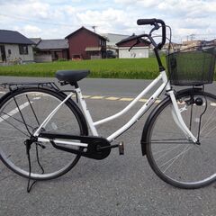 Panasonic Nero 27インチ 3速 軽快車 水色 (135)