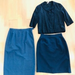 【お話中】百貨店購入 ジャッケット スカート 3点セット　11〜13号