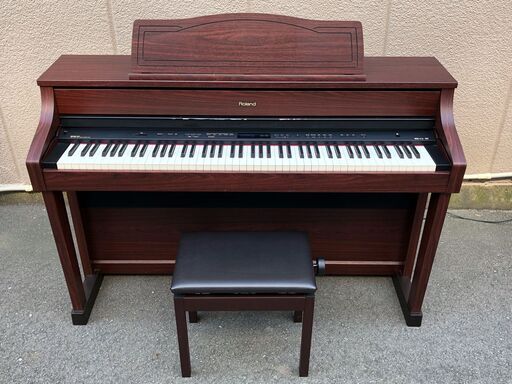 【S・税込み】Roland ローランド 88鍵 電子ピアノ HP507-GP HPシリーズ最高峰モデル イス付属 2012年製【PayPay使えます】