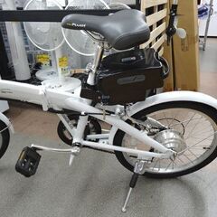 折りたたみ電動アシスト自転車 20インチ スイスイ 6段変速付き ホワイト KH-DCY03 KAIHOU SUISUI 電動自転車　西岡店