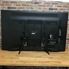 即日受渡❣️国内製造SHARP AQUOS60型液晶TVクアトロンパネル35000円 - 液晶テレビ
