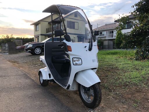 TA03 ジャイロ　キャノピー　4ストローク　原付　原付車体　中古車　屋根付き　トライク　ミニカー　配達　ウーバーイーツ