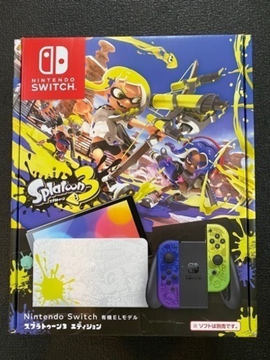 新品未開封】Nintendo Switch 有機ELモデル スプラトゥーン3 | real