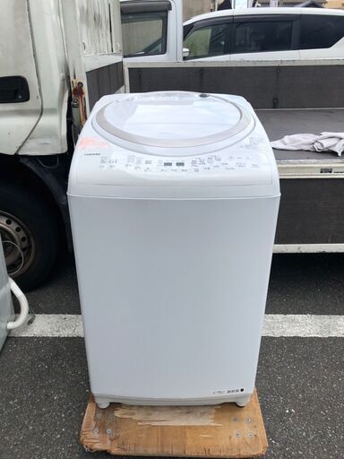 洗濯機 東芝 2017年 洗濯8kg AW-8V5自社配送時代引き可※現金、クレジット、スマホ決済対応※【3ヶ月保証★送料に設置込】